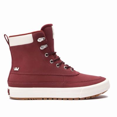 Női Supra OAKWOOD Magasszárú Cipő HU986135 Piros